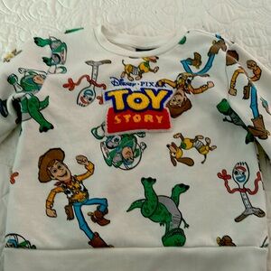 Kids Disney Sweatshirt Toy Story Design 5T Very Lightly Worn